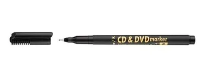 Productafbeelding van Permanente CD/DVD-marker, 0,5 mm, ICO, zwart