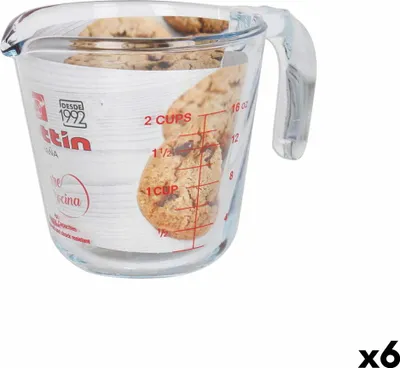 Obrázek produktu pro Průhledná odměrka 500 ml (6 kusů)