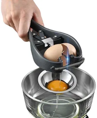Image de Casse-coquilles, casse-œufs automatique, tourne-œufs en acier brut