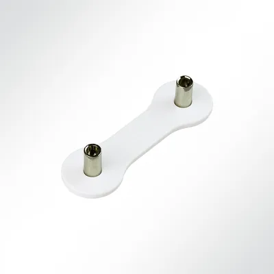 Produktbild von Lysel® Nietunterlagen Jeep/VW mit Nieten, (BxL) 15x50mm in weiß (1 Stück)