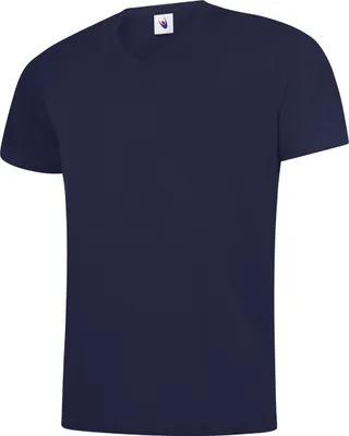 Produktbild von Uneek V-Ausschnitt T-Shirt UC317 marine Größe L