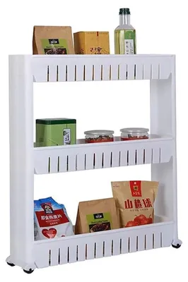 Immagine prodotto di Scaffale da bagno mobile da cucina su ruote libreria