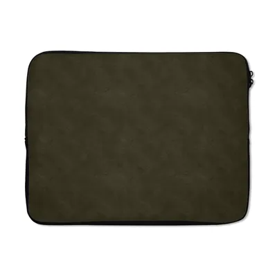 Produktbild von MuchoWow® Laptop Hülle 15 Zoll Leder - Grün - Tiere Laptoptasche - Laptoptasche - Sleeve - Rundum-Schutz