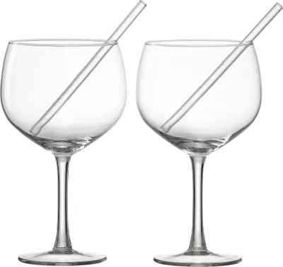 Obrázek produktu pro Sklenice na gin Ritzenhoff a Breker Tonic s brčkem 2ks