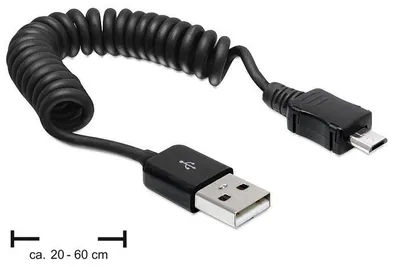 Obrázek produktu pro Delock USB-Kabel - USB (M) zu Micro-USB Typ B (M)