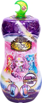Obrázek produktu pro Moose Toys Magic Mixies Pixlings Faye, Módní panenka, Ženy, Chlapec/děvče, Vícebarevný