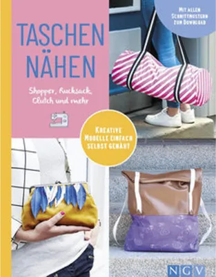 Produktbild von Taschen nähen I Shopper, Rucksack, Clutch und mehr