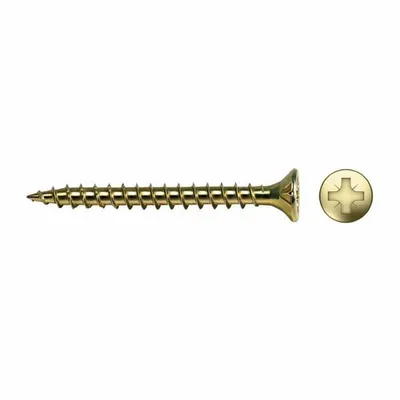 Produktbild von Schraubenkasten CELO 250 Stück Verzinkt Senkkopf (6 x 40 mm)