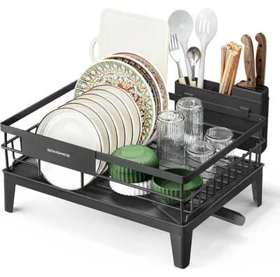 Produktbild von Geschirrabtropfgestell KCS550B01, 31 x 42 x 18,5 cm, schwarz