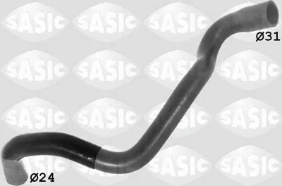Produktbild von SASIC Kühlerschlauch Wasserschlauch passend für PEUGEOT 206 Schrägheck (2A/C) 3400137
