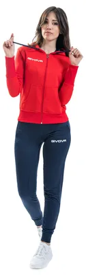 Immagine prodotto di Tuta da allenamento Givova da donna, rossa/blu, taglia M (EU)