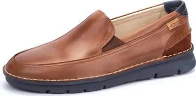 Produktbild von Pikolinos Herren Slipper Leder Gummizug Rivas M3T-3197C1, Größe:45 EU, Farbe:Braun