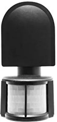 Produktbild von Bewegungsmelder schwarz 8m Reichweite CR-2 1200W 240V 180° IP44 GTV CR-CR2000-10