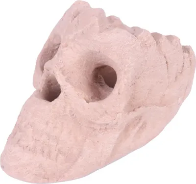 Produktbild von Keramischer menschlicher Totenkopf-Lagerfeuerscheit, wiederverwendbar, feuerfest, Lagerfeuergrube, Totenkopf-Gasscheit für Lagerfeuer, Kamin, Halloween-Dekor
