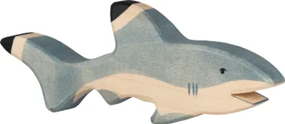 Produktbild von Holztiger Holz-Spielfigur, handbemalt, bunt, 20 cm Länge, 2,8 cm Breite, 7,1 cm Höhe