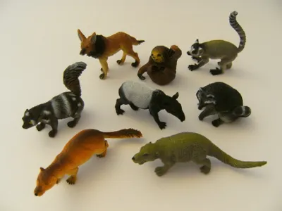 Produktbild von Waldtiere Wildtiere Zootiere 8er Spieltiere Spielzeug Tiere Tier Figur Figuren, Set 3