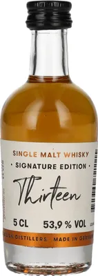 Produktbild von St. Kilian Signature Edition THIRTEEN Single Malt Whisky 53,9% Vol. 0,05l