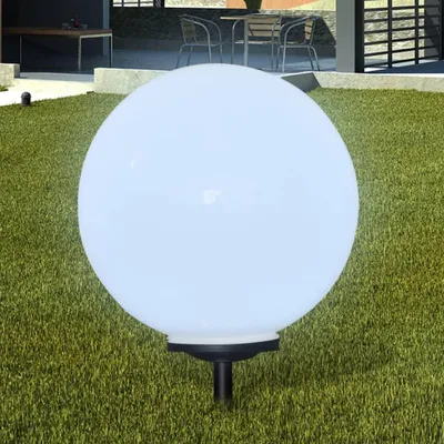 Zdjęcie produktu dla Zewnętrzna Lampa Solarna Led, Kula, 50 Cm, 1 Szt., Z Bolcem Lumarko!