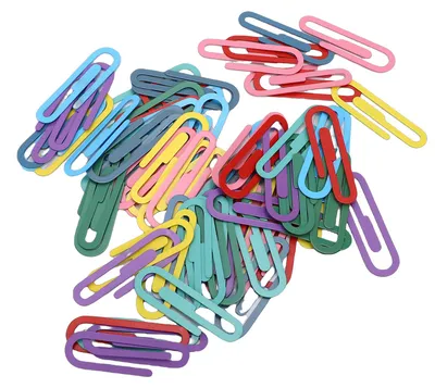 Obrázok produktu pre 100 kusov sponiek v rôznych farbách, roztomilé kovové sponky, veľké, ploché, vhodné do kancelárie, školy, ako záložky do kníh, kancelárske potreby