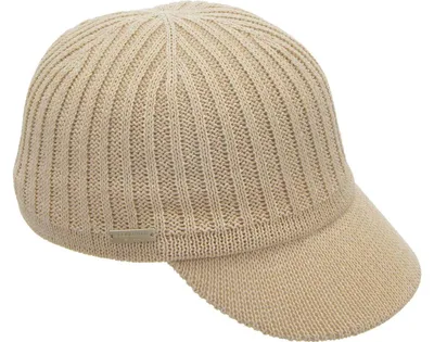Seeberger Baumwoll-Papiermix Baseballcap in beige