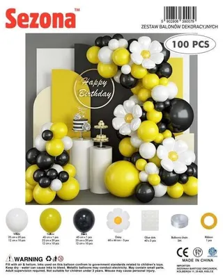 Image de Ballons, lot de 100 - Sezona