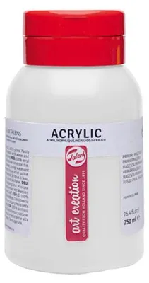 Zdjęcie produktu dla Farba akrylowa ArtCreation Essentials 750ml /40 | odcieni kolorów - 105-biel tytanowa