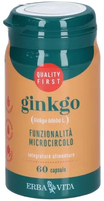 Immagine prodotto di Erba Vita Ginkgo 60 Capsule