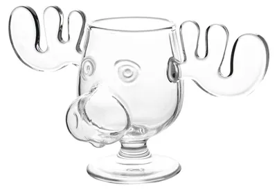Elandbecher aus Borosilikatglas, 200 ml, 12 cm, transparent