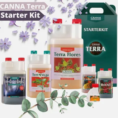 Produktbild von Canna Terra Starter Kit Starterset Dünger Set Erde-Starterkit Düngermittel