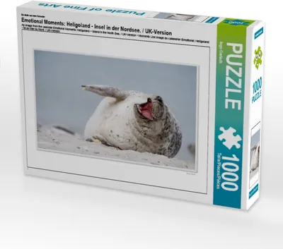Produktbild von Calvendo Ein Motiv aus dem Kalender Emotional Moments: Heligoland - Insel in der Nordsee. / UK-Version 1000 Teile Puzzle quer 640x480mm, Gerlach Ingo; 7311995