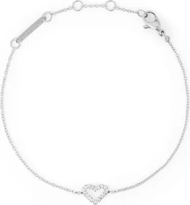 Productafbeelding van Charmante stalen armband met hartmotief, model Mirelle DW00401619
