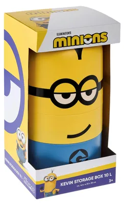 Immagine prodotto di Contenitore keeeper Minions "Kevin" 10 litri blu/giallo