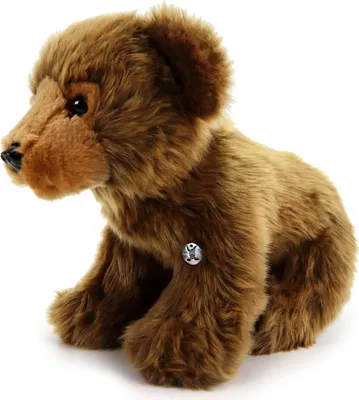 Produktbild von Bär Kuscheltier Braunbär Grizzly Plüschtier braun sitzend stehend VITALI