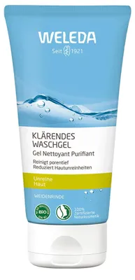 Produktbild von Reinigungsgel, Weleda, Klarendes Waschgel, reinigt Haut und Poren gründlich, 100 ml
