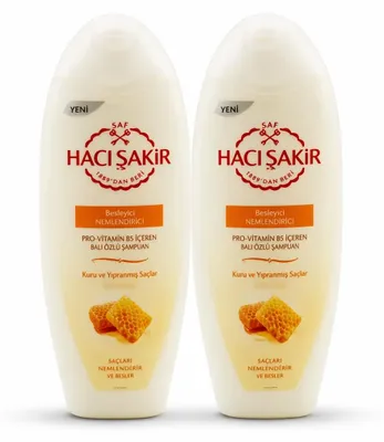 Produktbild von Haci Sakir Shampoo 2x 500 ml Honig