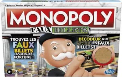 Image de Hasbro - Monopoly - Faux Billets (französisch)