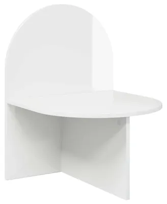 Obrázok produktu pre Nočný stolík Biela s vysokým leskom 48 x 49 x 65 cm