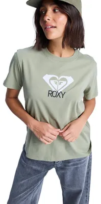 Image de Chemise pour femme Roxy, modèle Ocean Road Art, couleur vert, taille XL