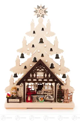 Produktbild von Lichterspitze Tanne Geschenkelädle (32x44cm) von RATAGS Holzdesign