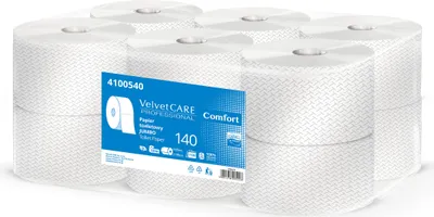 Produktbild von Velvet Jumbo-Toilettenpapier, 140 m x 12 Rollen