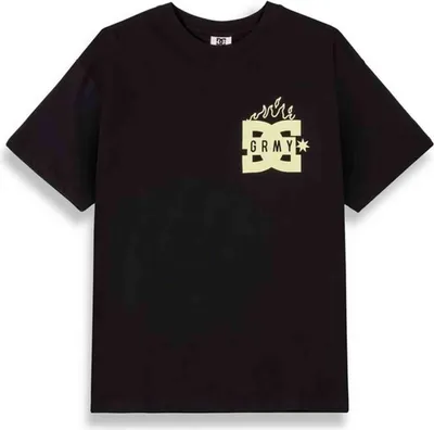 Image de T-shirt Grimey GA763-BLK pour Uni