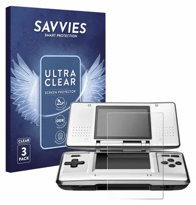 Produktbild von 6x Für Nintendo DS Schutzfolie Savvies Displayschutz Display Schutz Folie Klar Transparent
