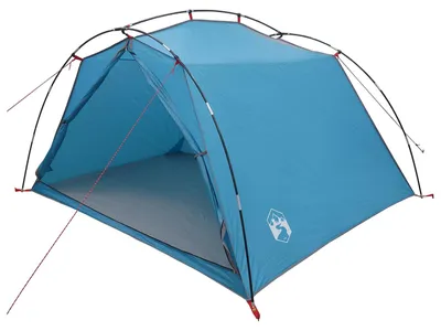Obrázok produktu pre vidaXL tunelový stan, modrý, pre 4 osoby, 185T polyester sPolyuretánpovrchovou úpravou