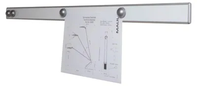 Immagine prodotto di Barra informativa MAUL MAULpro in alluminio da avvitare 101 x 5,4 x 3 cm argento