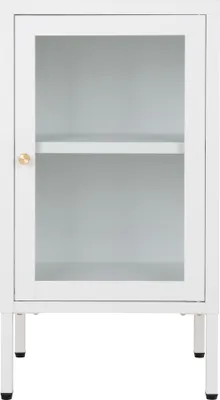 Obrázek produktu pro Beistellschrank >Dalby< in Weiss, Metall - 38x70x35cm (BxHxT)