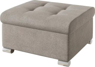 Produktbild von MIRJAN24 Sitzhocker Niko Klein, Stilvoll Polsterhocker vom Hersteller, Moderne Hocker (Farbe: Velo 622)