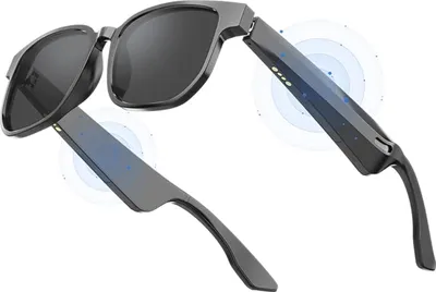 Produktbild von Wireless Smart Sonnenbrille, Musik und Telefonanruf Voice Speaker Sonnenbrille, UV-Schutz polarisierte Sonnenbrille für Männer Frauen