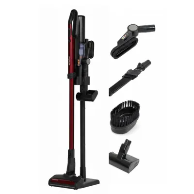 Produktbild von HITACHI PV-XH 4 PL AR 2in1 Akku-Handstaubsauger (50 Min. Laufzeit, LED, HEPA, inkl. Standfuß mit integrierter Ladestation & Zubehörhalterung)