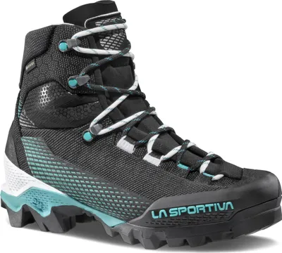 Image de Aequilibrium ST Femme GTX, Alpinisme, Femme, Chaussures, Coupe haute, K00B15 Noir/Aqua, 41.5 - La Sportiva