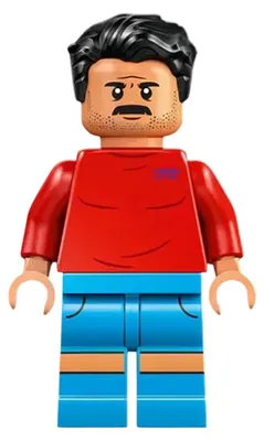 Productafbeelding van LEGO Minifiguur Reuben Delgado – Jurassic World (jw138) – nieuw